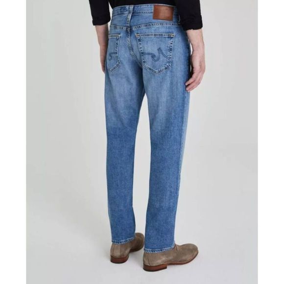 Men's AG Adriano Goldschmied The Graduate Jeans Tailored Leg Size 30x34 - Picture 3 of 14